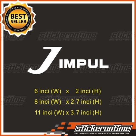 Nissan Jimpul impul car sticker | Shopee Malaysia