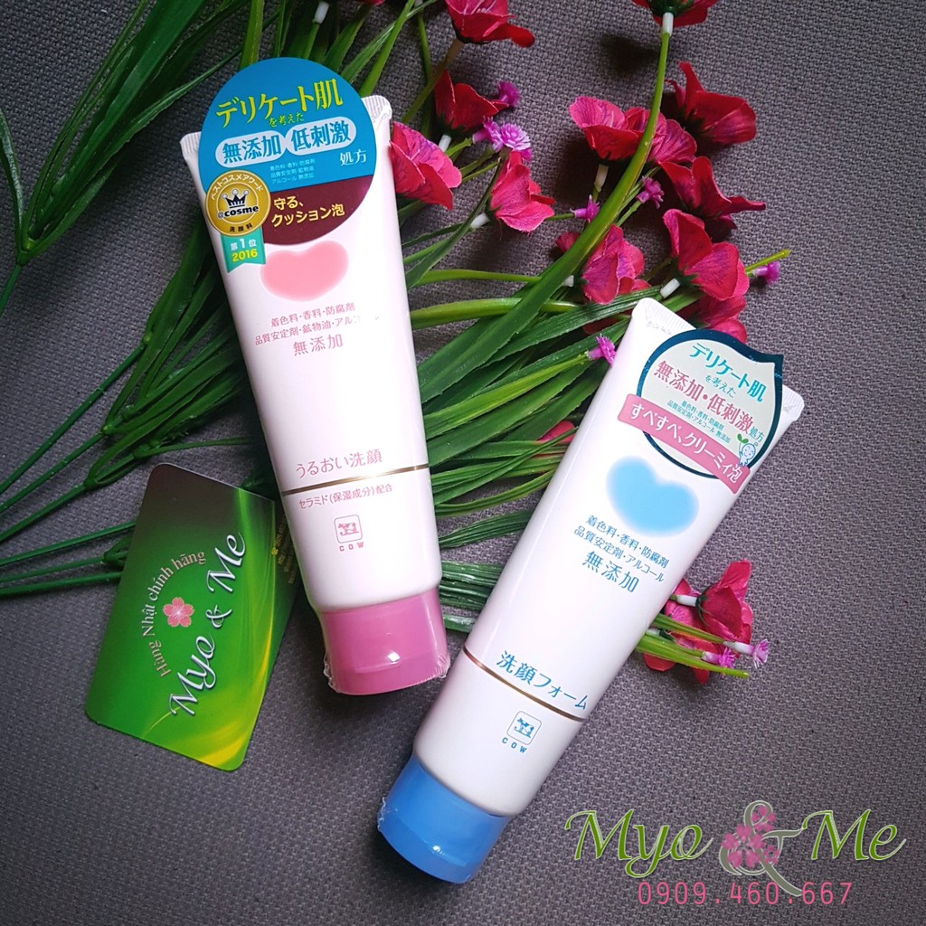 Cow Mutenka Cleanser (Blue / Pink) Shopee Malaysia