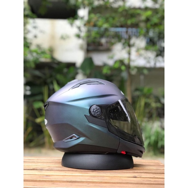 ZEUS HELMET ZS-613 MATT CHAMELEON PURPLE | Shopee Malaysia