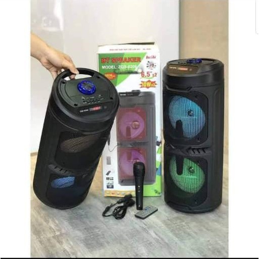 ZQS-6209 super bass Bluetooth speaker karoke sedap betul suara | Shopee ...