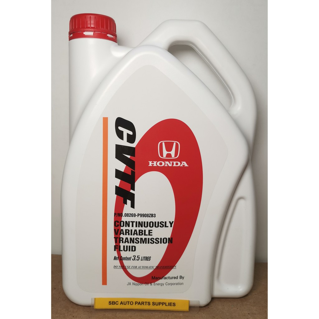 SBC AUTO - 100% ORIGINAL HONDA CVTF GEAR OIL (3.5Liter)For HONDA