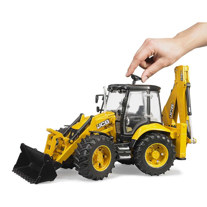 Bruder 02454 JCB 5CX Eco Backhoe Loader Play Vehicle for kids age 3 ...