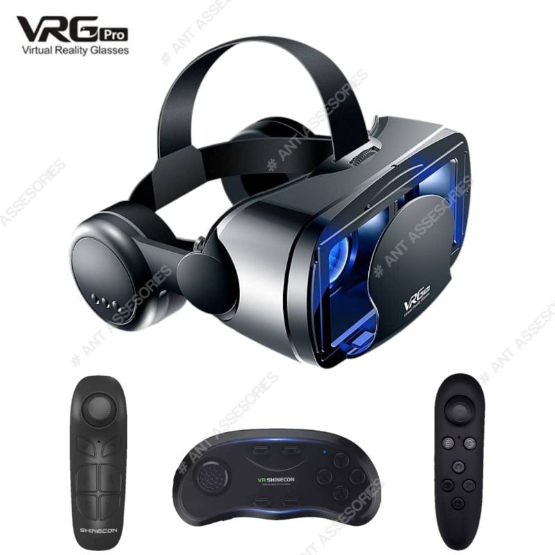 🔥Ready Stock🔥 VRG PRO 3D VR with Headset | Shopee Malaysia