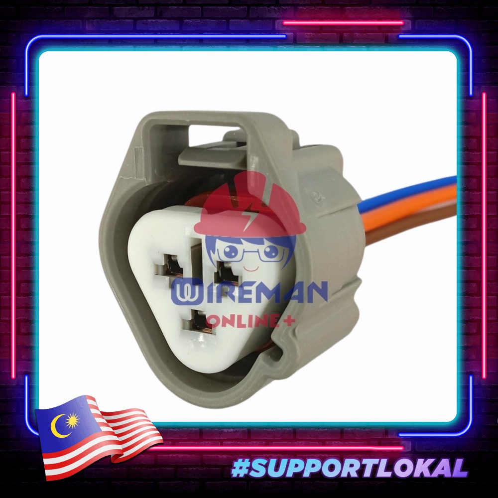 3 Pin Toyota Innova Prado Hiace Hilux Crank Sensor Socket Connector ...