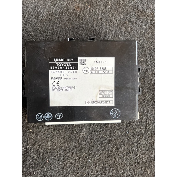 CAMRY ACV40 SMART KEY MODULE USED JAPAN | Shopee Malaysia