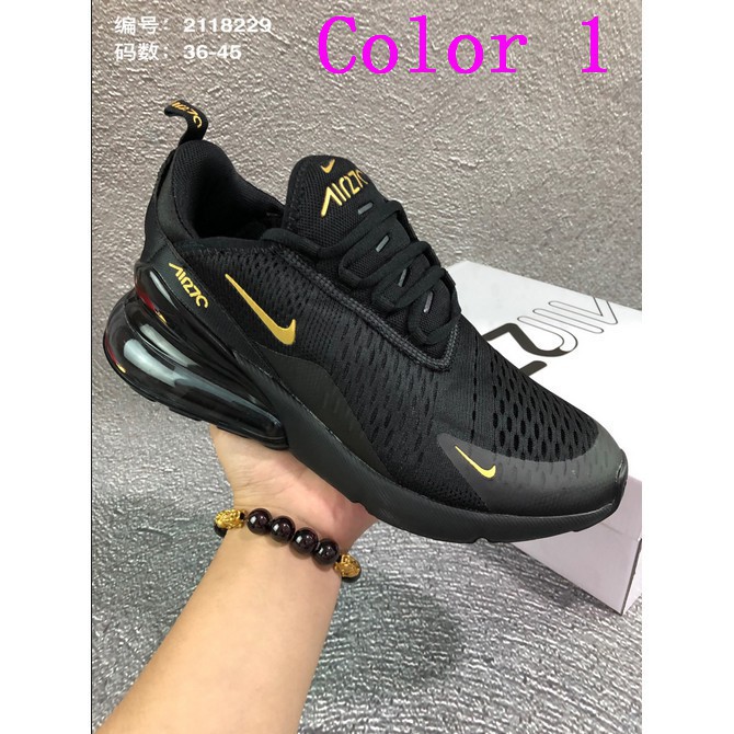 Nike Air Max 270 Flyknit Men Women Shoes Sneakers Sport Running Shoes