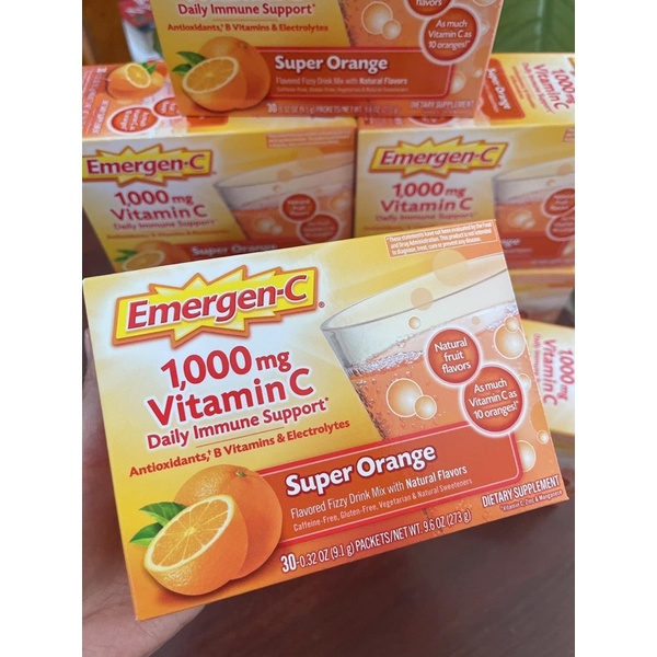 Vitamin C Effervescent Powder Effervescent Strengthens Resistance