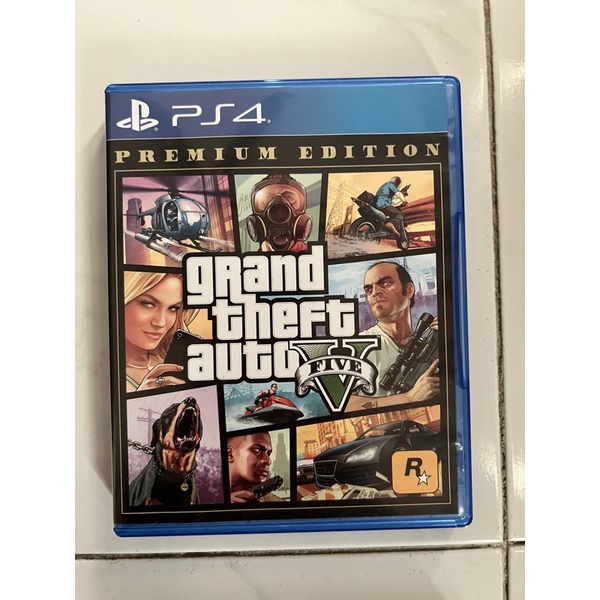 PS4 GTA V Premium Edition (used) | Shopee Malaysia