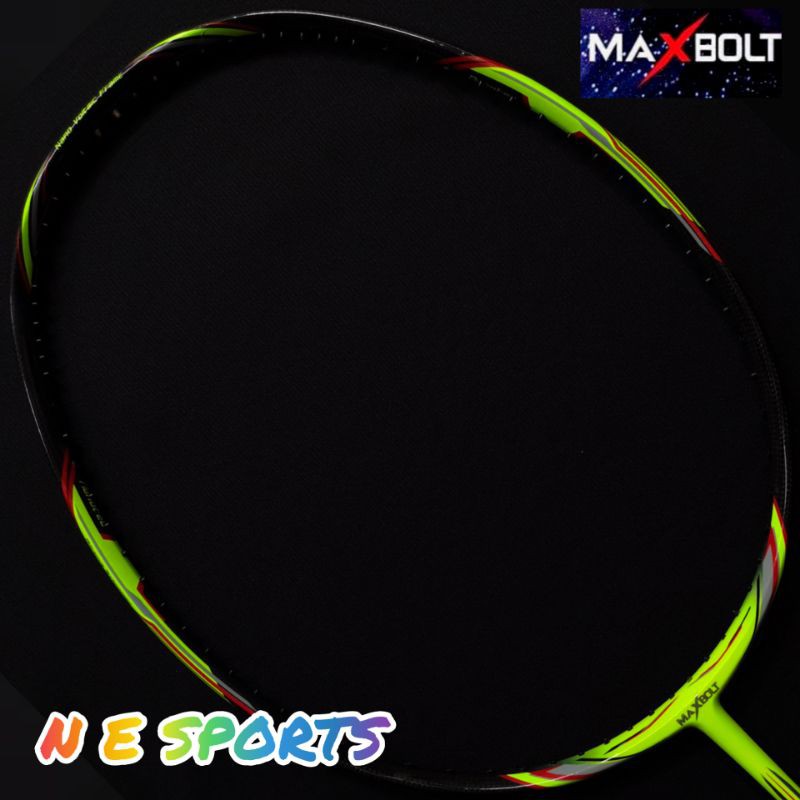 MAXBOLT BADMINTON RACKETS WOVEN TECH 90 NEON GREEN MEDIUM 4UG2 Shopee