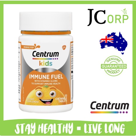 Centrum Kids Immune Fuel 50 Chewable Tablets | Shopee Malaysia