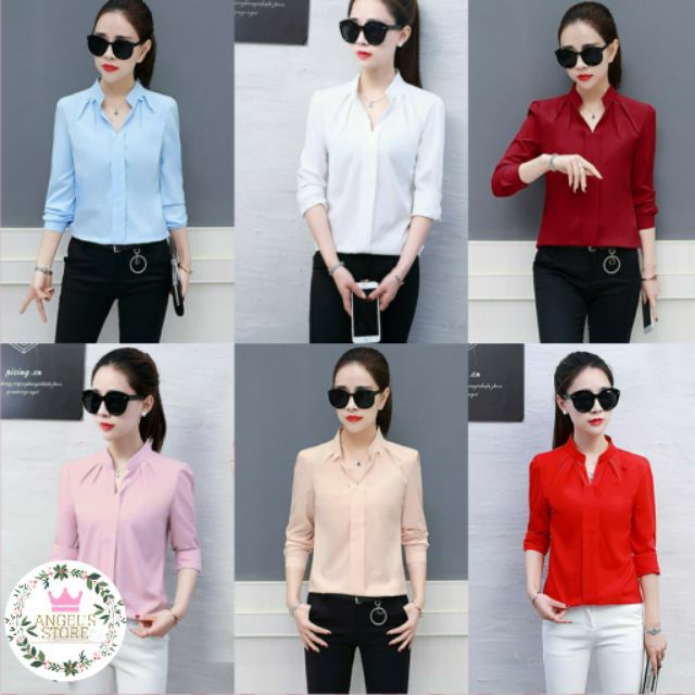 Blouse smart clearance casual