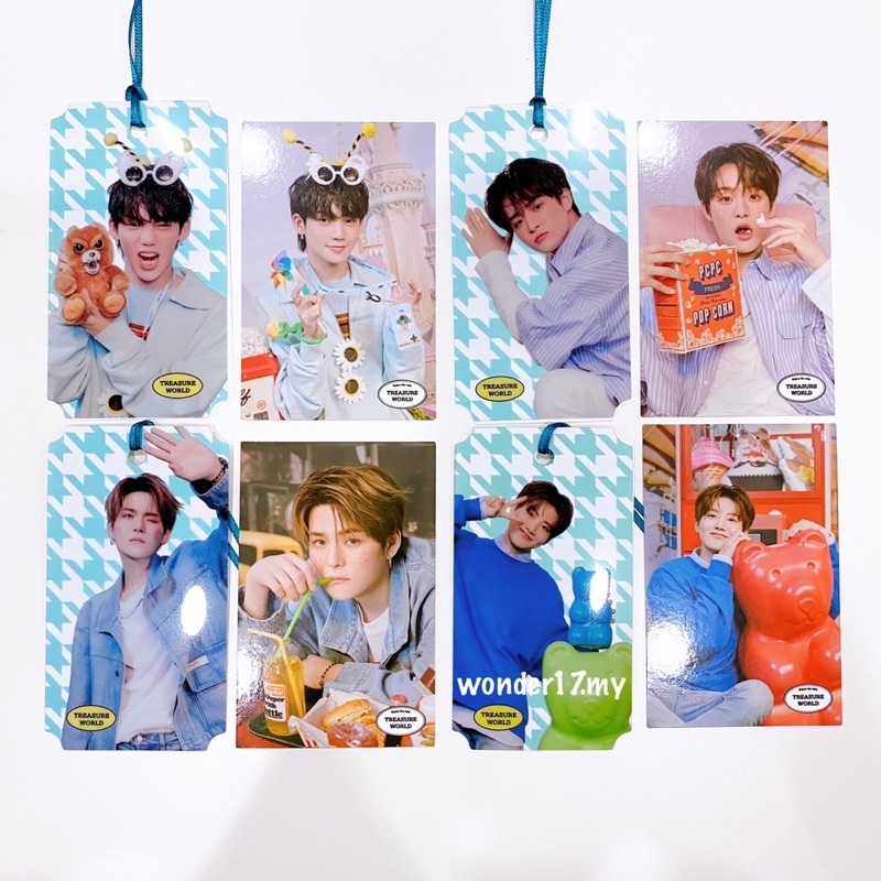 🔥READY STOCK🔥 TREASURE WORLD PHOTOCARD BINDER & BOOKMARK LOOSE ITEM |  Shopee Malaysia