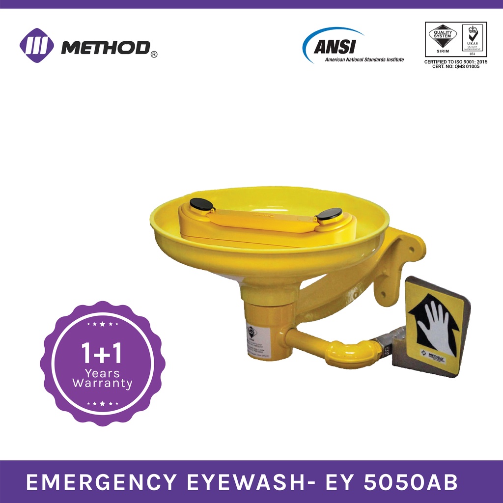 Emergency Safety Eyewash - Wall Mount - METHOD Brand | Shopee Malaysia