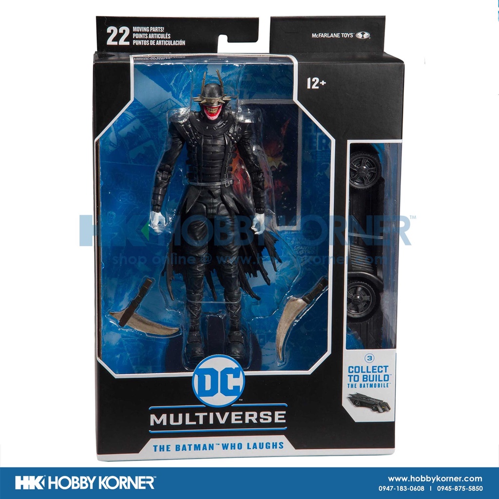 MCFARLANE TOYS 7 Inch Scale DC Multiverse Batman Who Laughs (Build-A ...