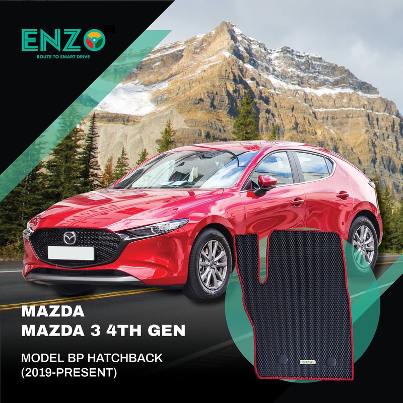 Mazda 3 4th Gen Model BP Hatchback Enzo Customised Car Mat Shopee