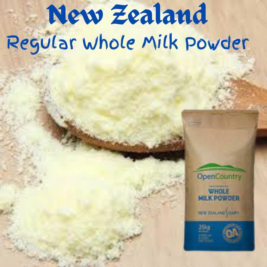 Open Country Dairy New Zealand Regular Whole Milk Powder 25kg, Fresh