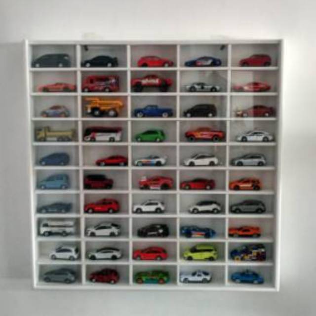 Hotwheels/diecast rack contains 50 pcs | Shopee Malaysia