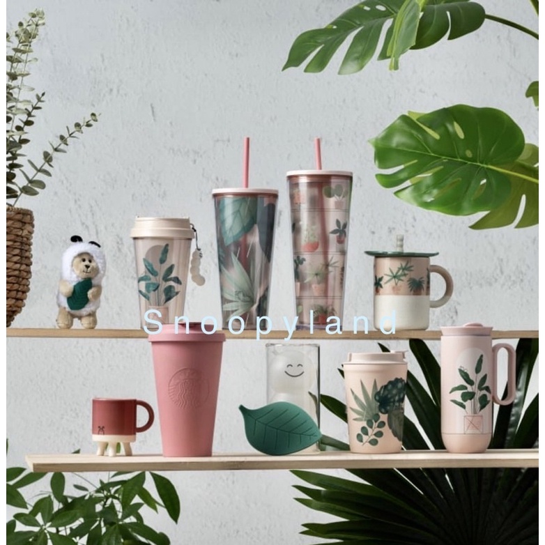 Snoopyland Original Starbucks Home Greenery Series Merchandise Tumbler