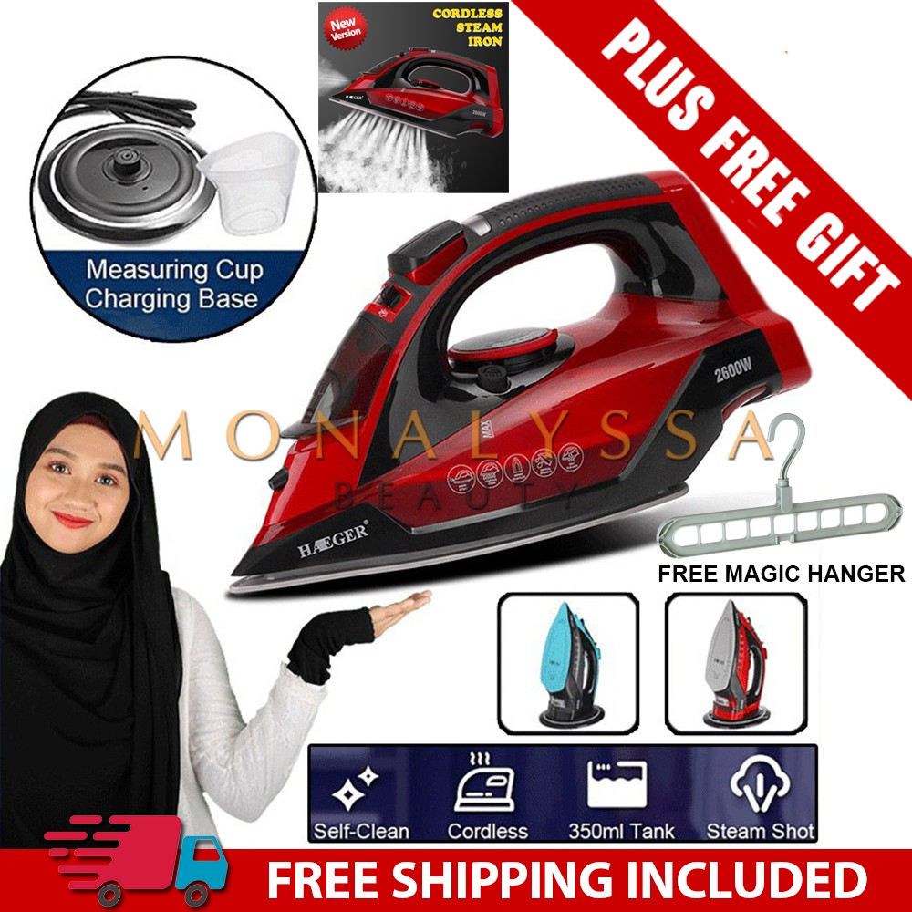 Haeger cordless deals steam iron