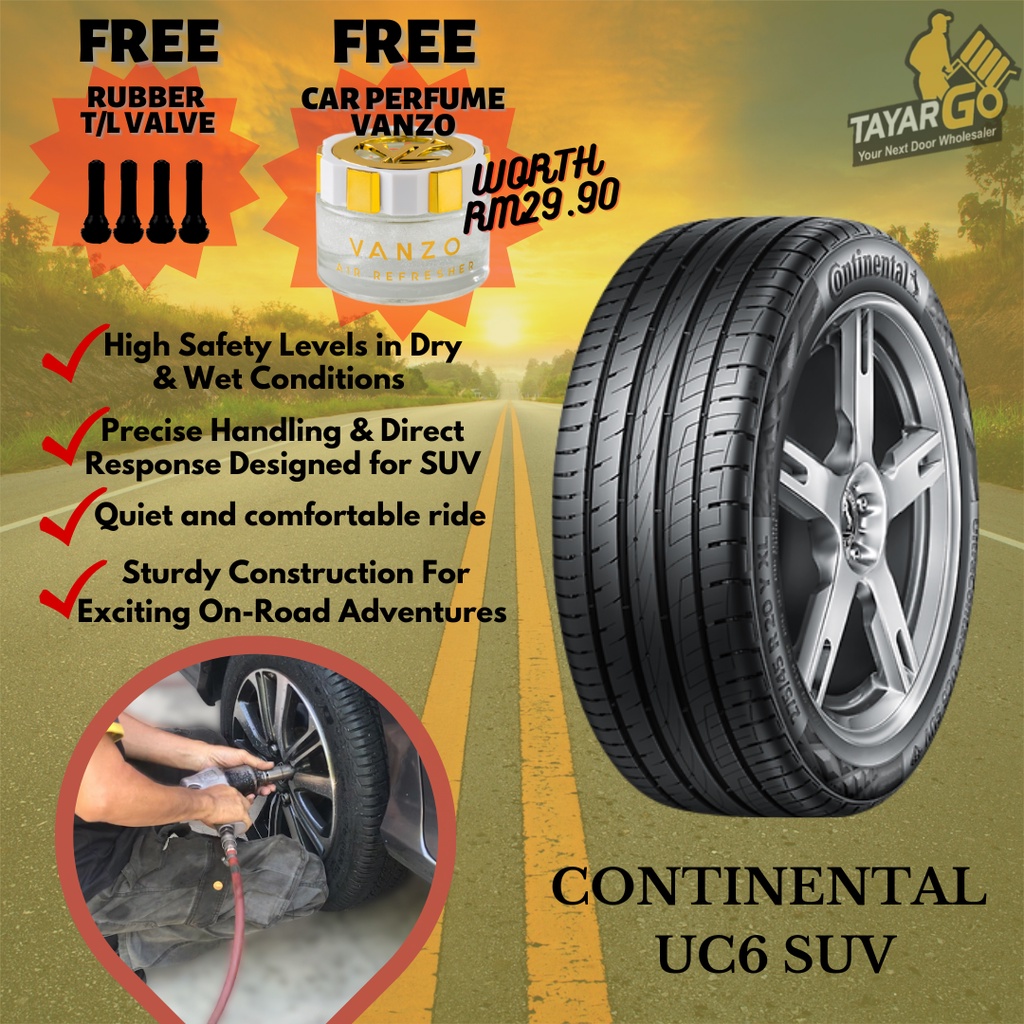TAYARGO Tayar Kereta 225 55 19 Continental Tyre China Tayar Kereta
