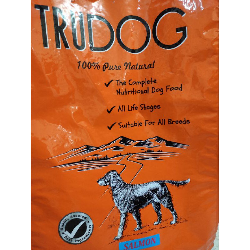 Trudog real hot sale dog food