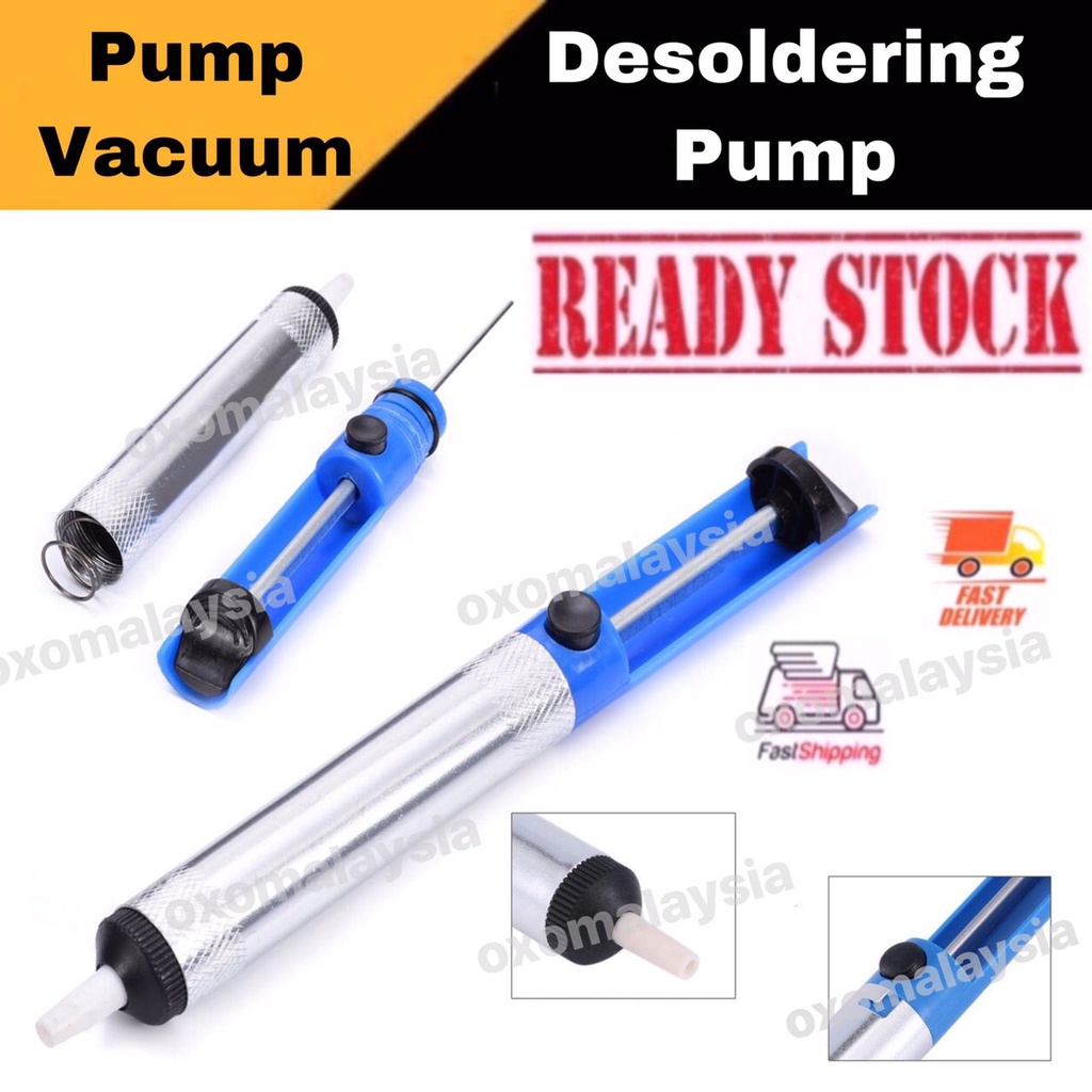 Aluminum Metal Desoldering Pump Suction Tin Gun Soldering Sucker Pen