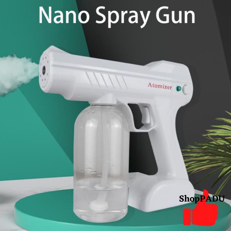 Mini Blue Ray Nano Disinfectant Spray Gun Handheld Wireless Atomizer
