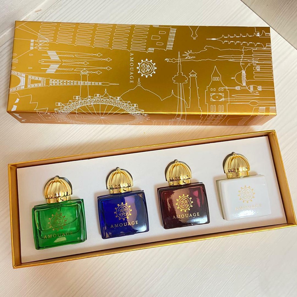 Perfume miniature gift set perfume Amouage 4 in 1 Perfume amouage