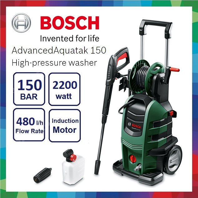 Bosch advanced aquatak 150 on sale high pressure washer