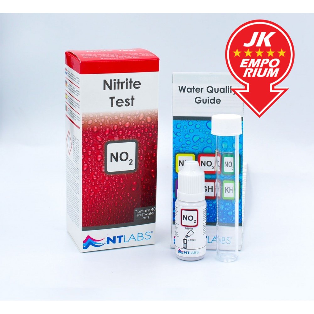 NTLabs Aquarium Water Test Kit Ammonia NH3 Nitrite NO2 Nitrate NO3 ...