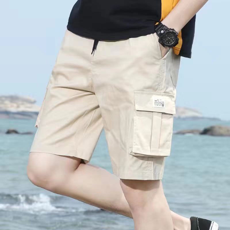 Men Cargo Short Pants Casual Shorts Cargo Pants Khaki Pants Beach ...
