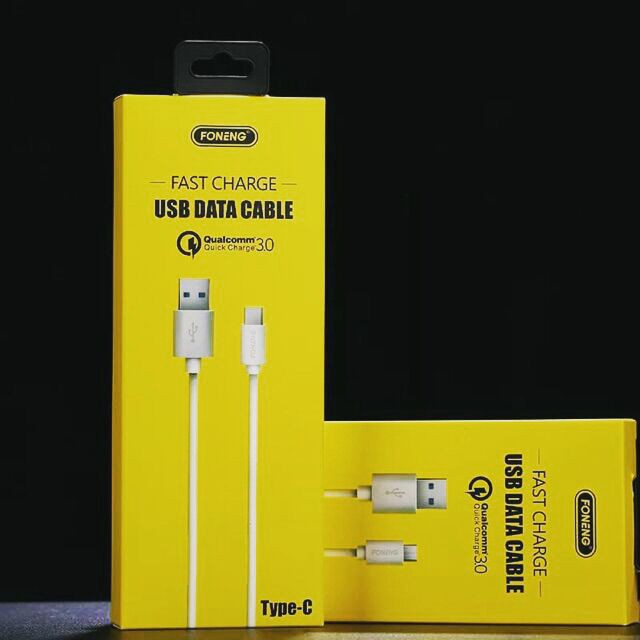 FONENG FULLY ORIGIONAL FAST CHARGE QUICK CHARGE 3.0 USB DATA