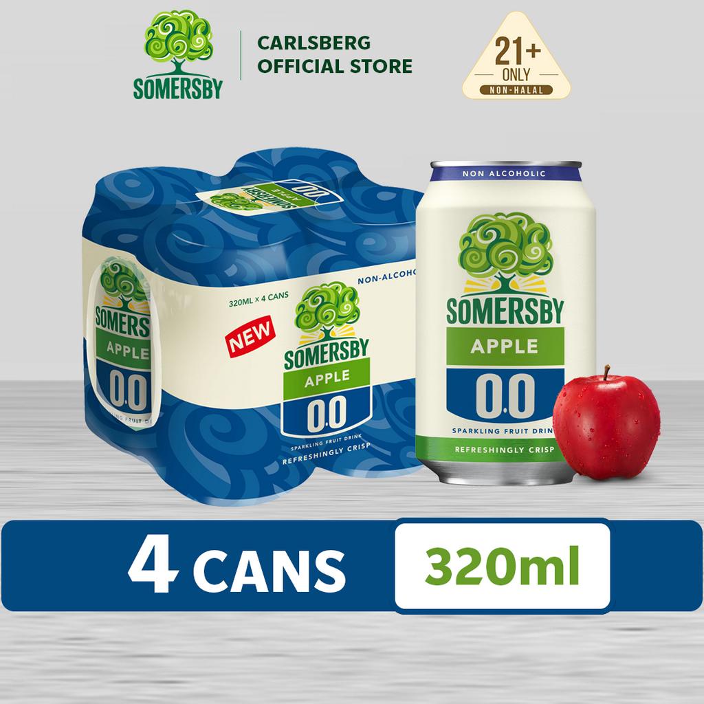 Somersby Apple 0.0 NonAlcoholic Sparkling Apple Drink Alcohol Free