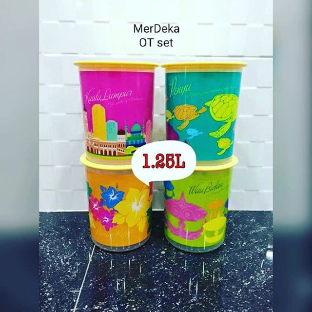 Tupperware Merdeka One Touch Set *Merdeka Set Edition 1 - 31 August ...