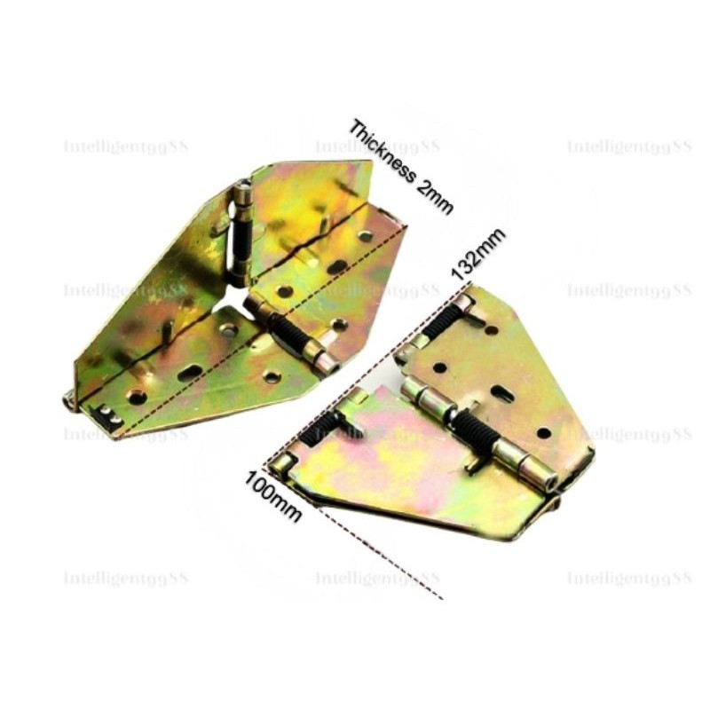 🔥READY STOCK🔥SPRING CROSS HINGE BUTTERFLY HINGE 180°DEGREE DINING TABLE ...