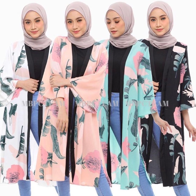 Cardigan muslimah clearance