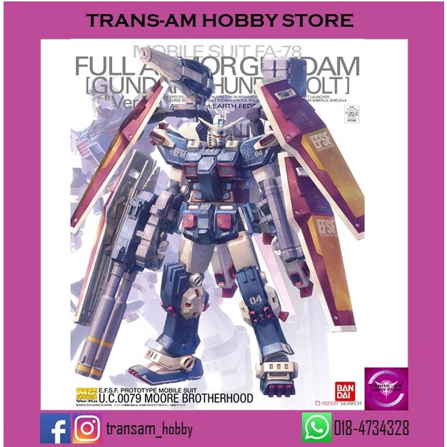 Ready Stock] Bandai MG 1/100 FA-78 Full Armor Gundam Ver.Ka (Gundam  Thunderbolt Ver.) | Shopee Malaysia