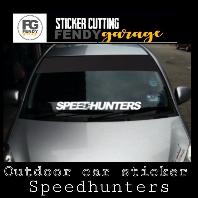 Speedhunters Car Sticker / Sticker Kereta Speedhunters | Shopee Malaysia