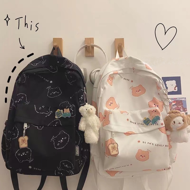 Cute cartoon backpacks clearance