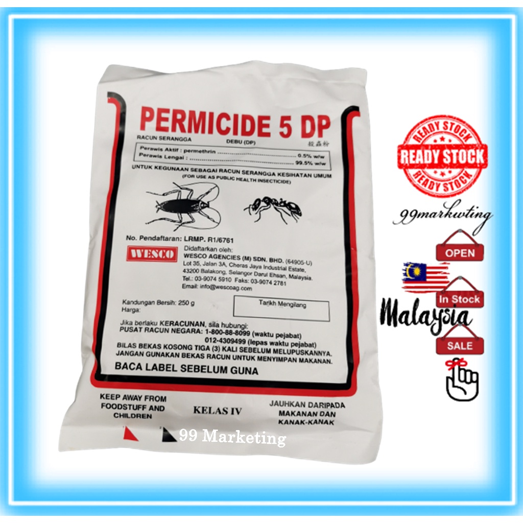 250GM Permicide Racun Semut Anai Anai Termites Pest Control Shopee