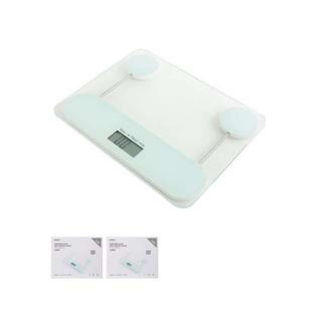 [LSC] Miniso Tempered Glass Body Weight Scale (White) Shopee Malaysia
