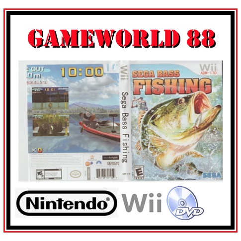 Nintendo Wii Game : Sega Bass Fishing