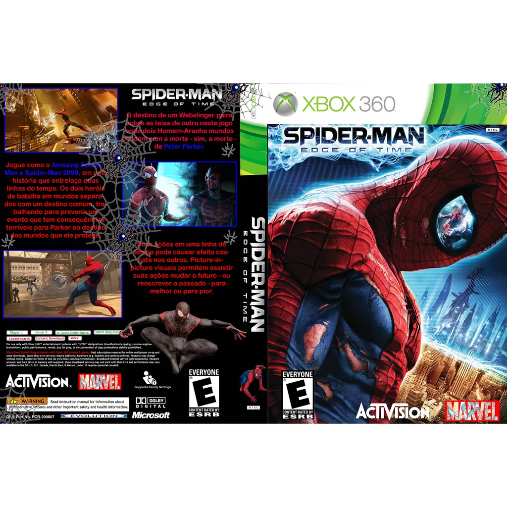 Spider-man: Edge Of Time (xbox 360) Lt + 3.0 - Game Deals - AliExpress