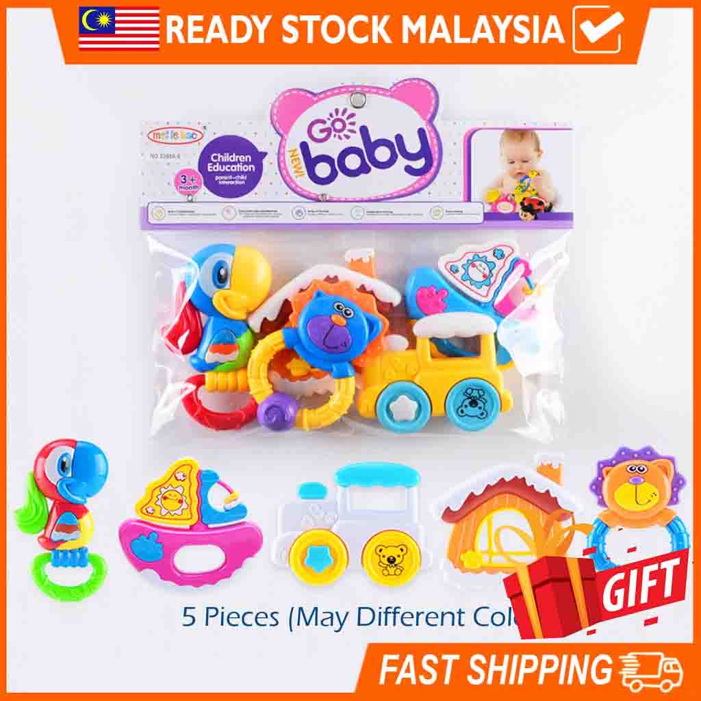 BABY RATTLES MONTESSORI DEVELOPMENT AND SENSORY TOYS | Shopee Malaysia