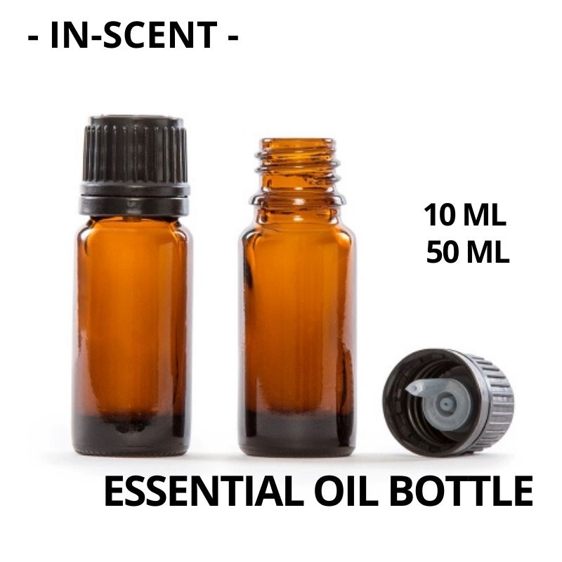 Essential Oil Amber Glass Bottle 10 ML/50 ML | Shopee Malaysia