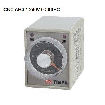 CKC ANALOG TIMER MODEL AH3-1 240VAC 0-30SEC | Shopee Malaysia