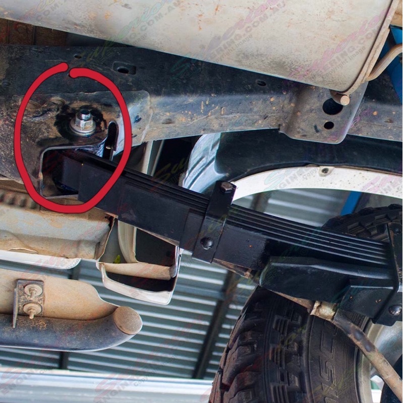 Toyota Hilux Vigo VNT Revo Kun25 Kun26 Gun125 Rear Spring Bush Hilux ...
