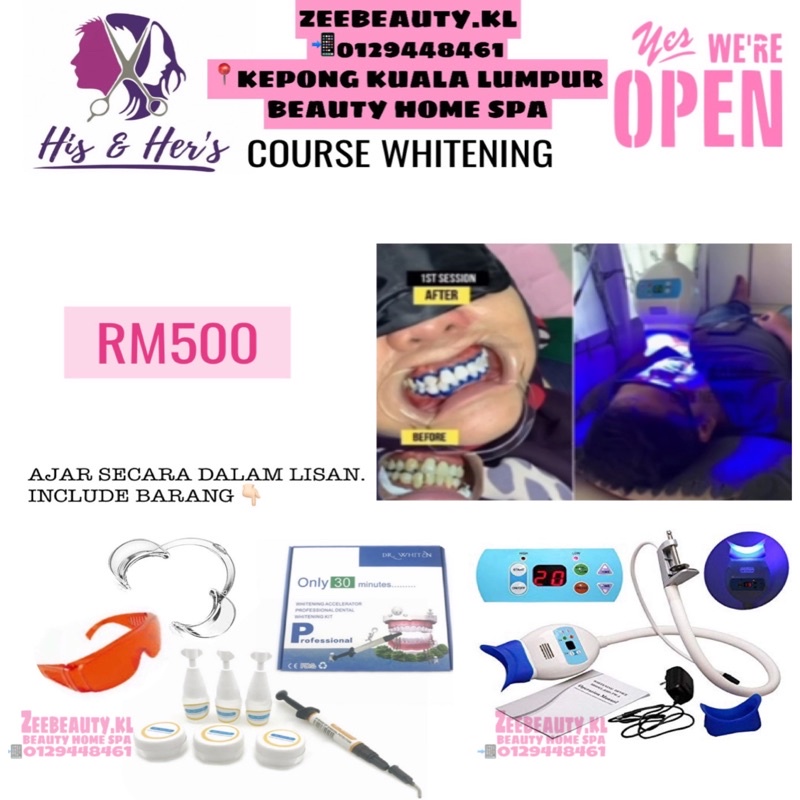 CLASS PROFESSIONAL WHITENING TEETH SET / DENTAL (COURSE) Shopee Malaysia