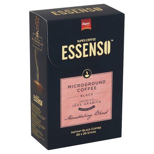 ESSENSO Microground Black Coffee Mandheling Blend 2g x 20 sticks