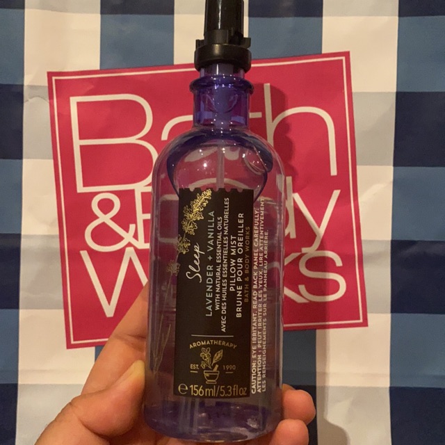 Bath and body works lavender vanilla pillow discount mist